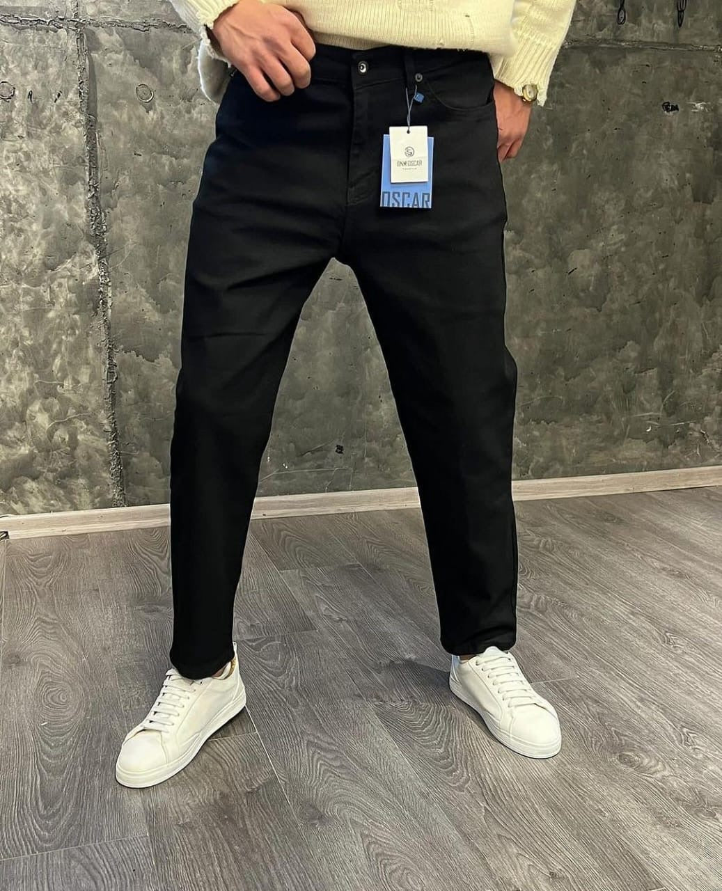 Men’s Black Boyfriend Jeans