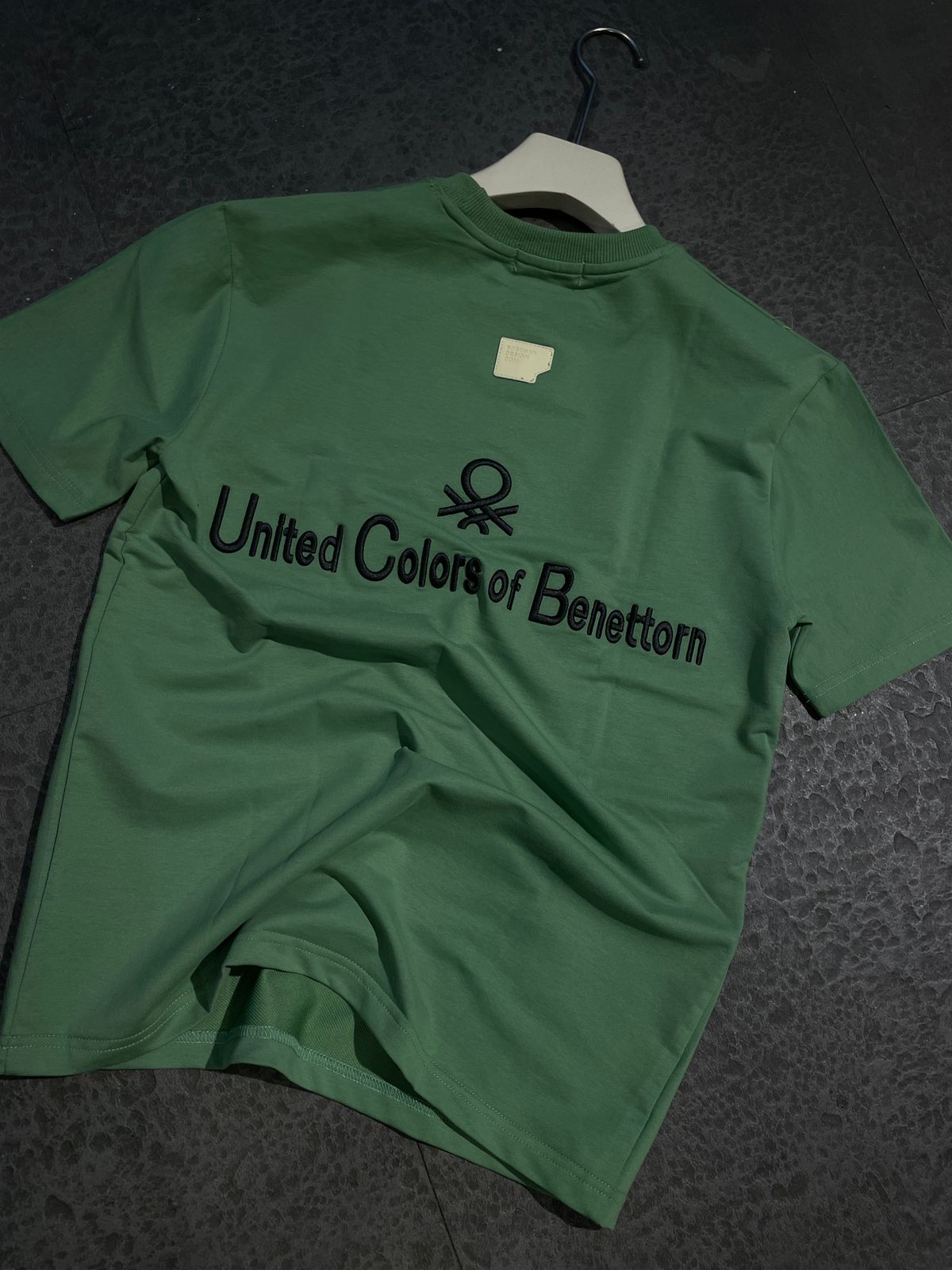 Men’s Embroidered Crew Neck T-shirt