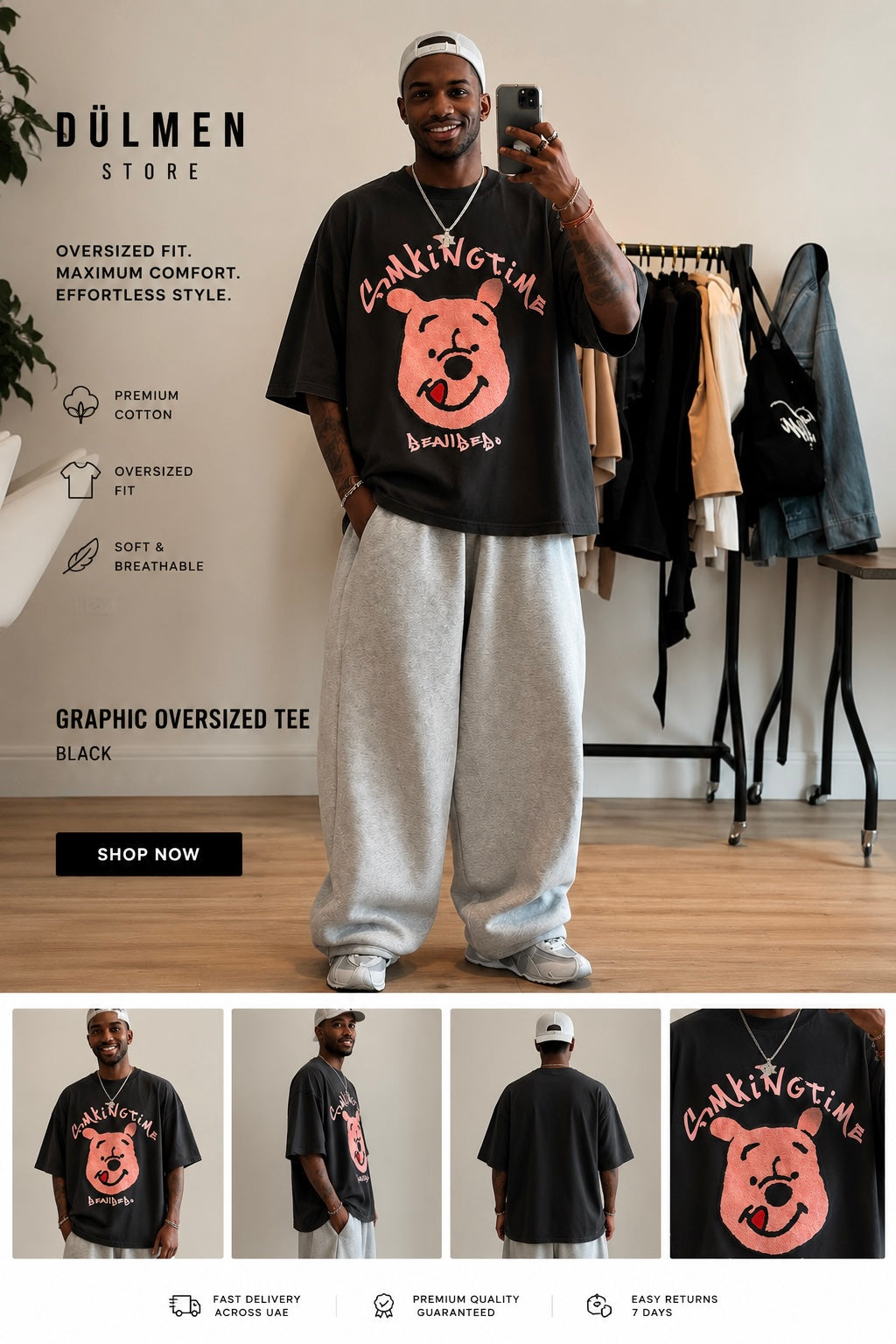 Graphic Oversized Tee