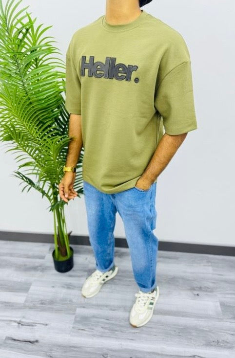 Men’s Heller. Print Oversized T-shirt