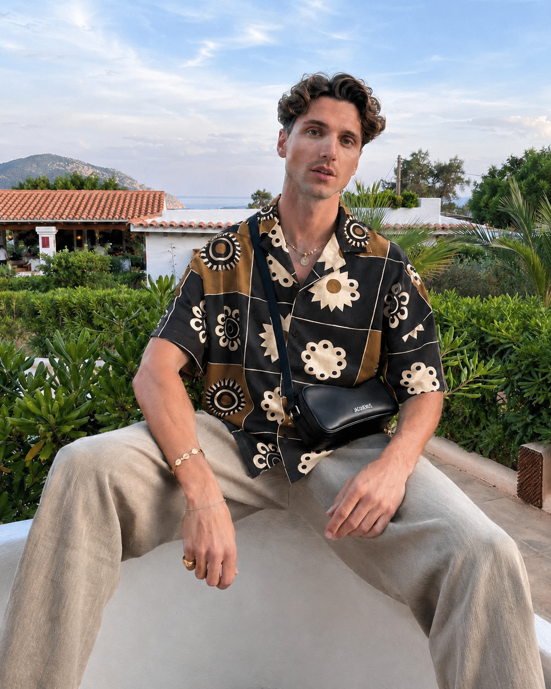 Dülmen Riviera Linen Shirt - brown