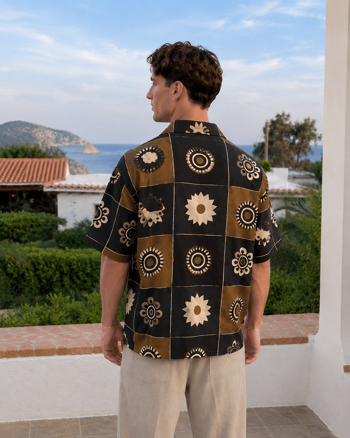 Dülmen Riviera Linen Shirt - brown