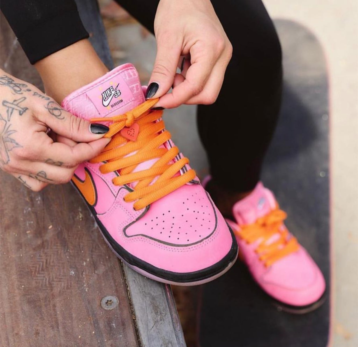 Nike Dunk The Powerpuff Girls “Blossom”