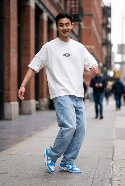 Urban Oversized Tee - white