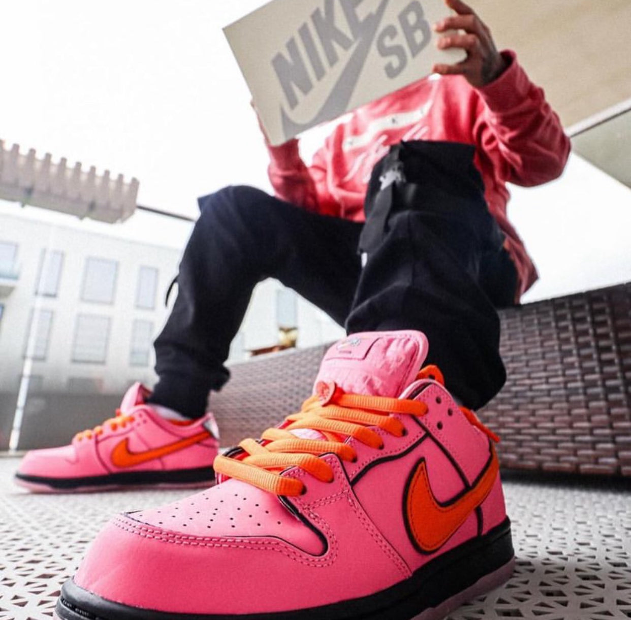 Nike Dunk The Powerpuff Girls “Blossom”