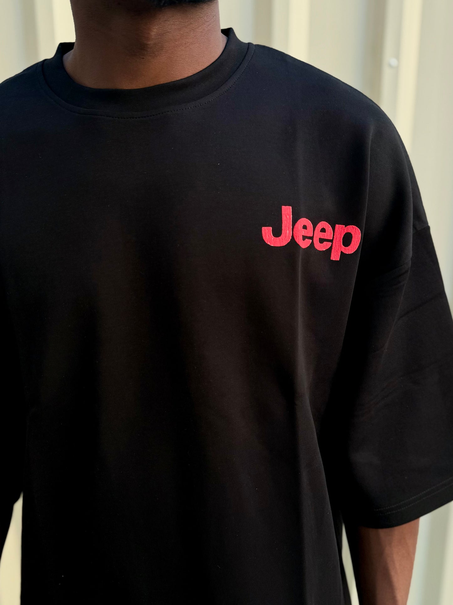 Jeep Printed Oversized Tshirt