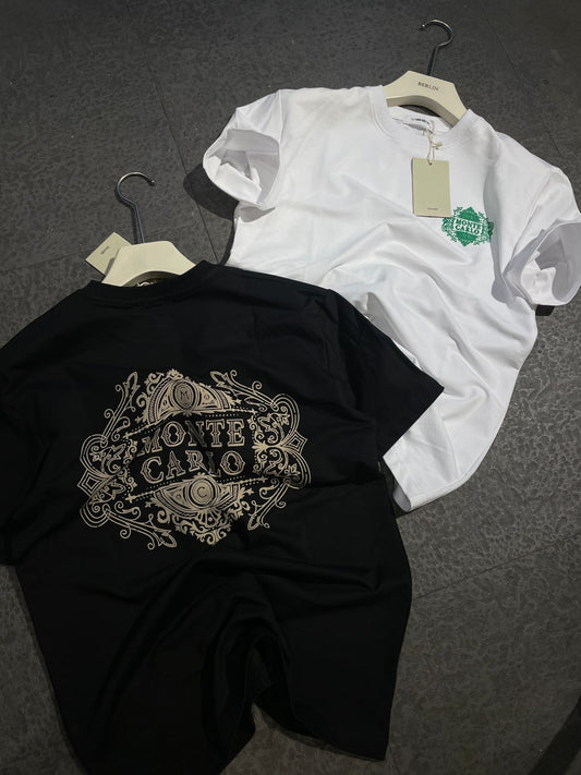 2-Pack Crew Neck T-shirt Black & White