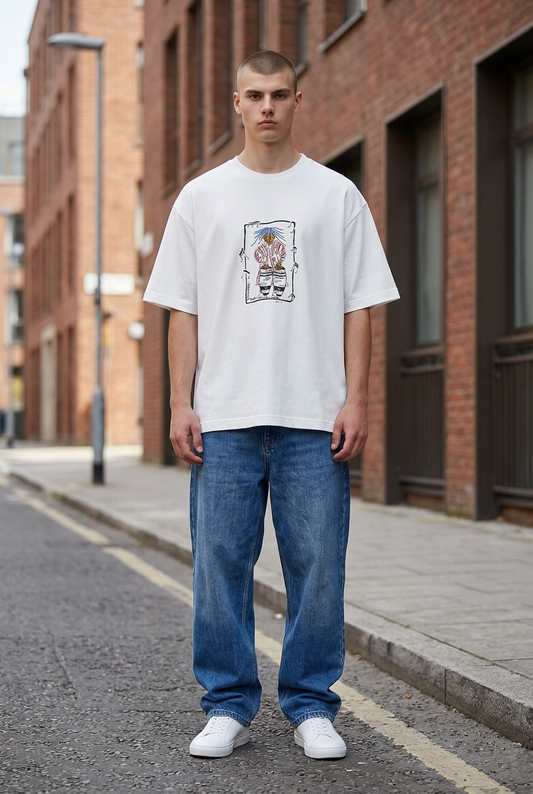 Urban Oversized Tee - White