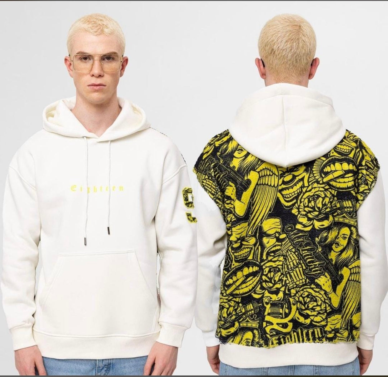 District Back Print Hoodie