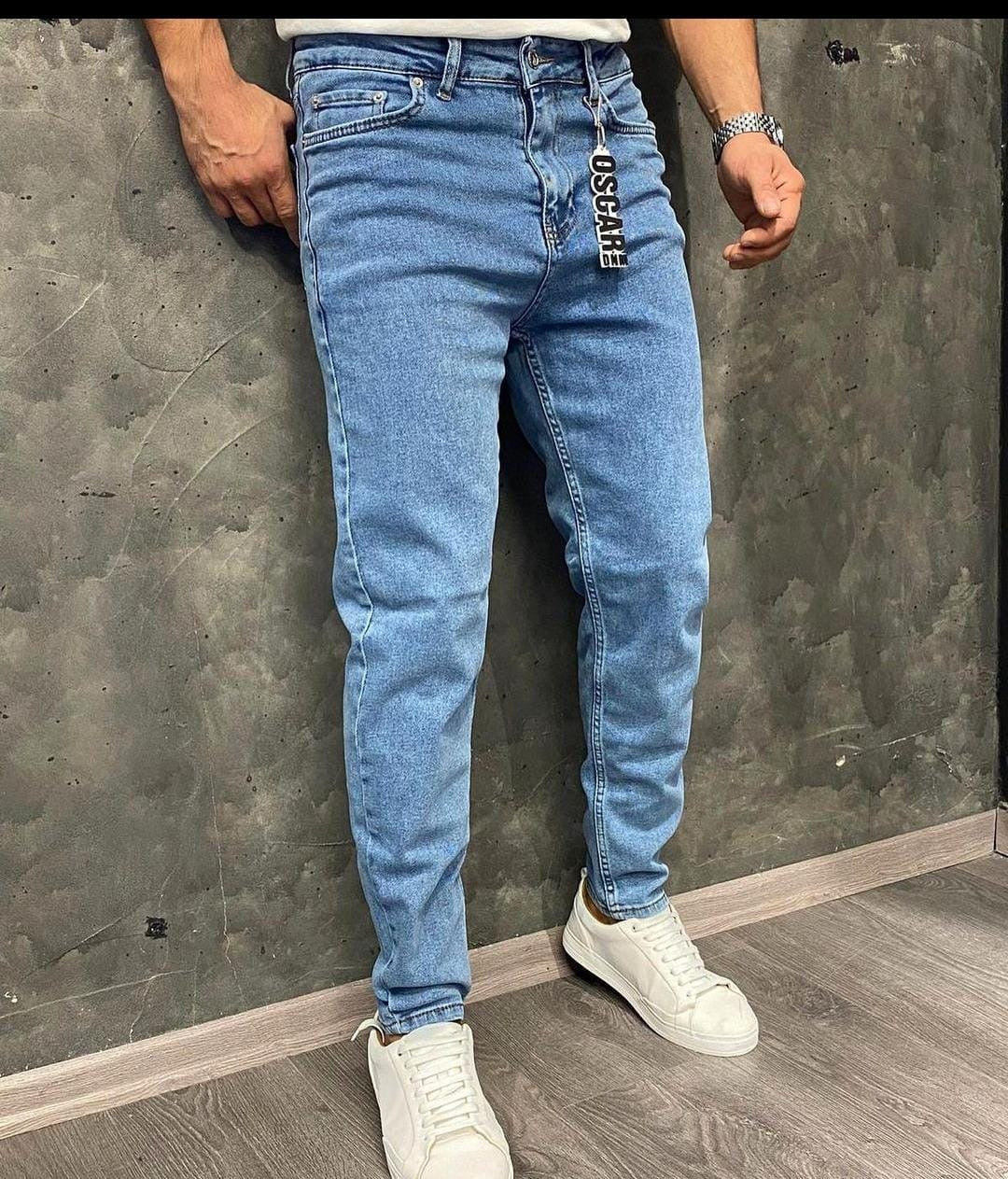 Men’s Blue Boyfriend Jeans