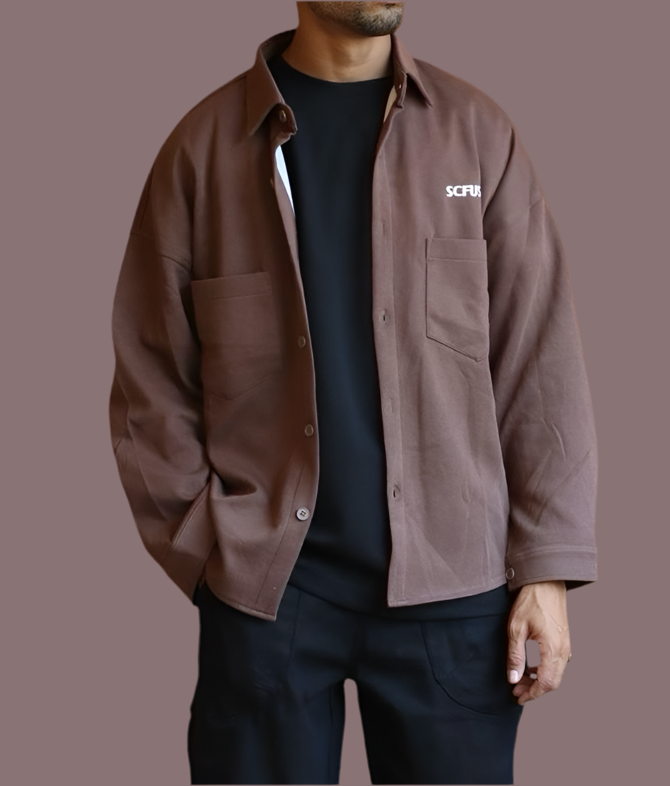 Men’s Oversize Shirt with Long sleeve