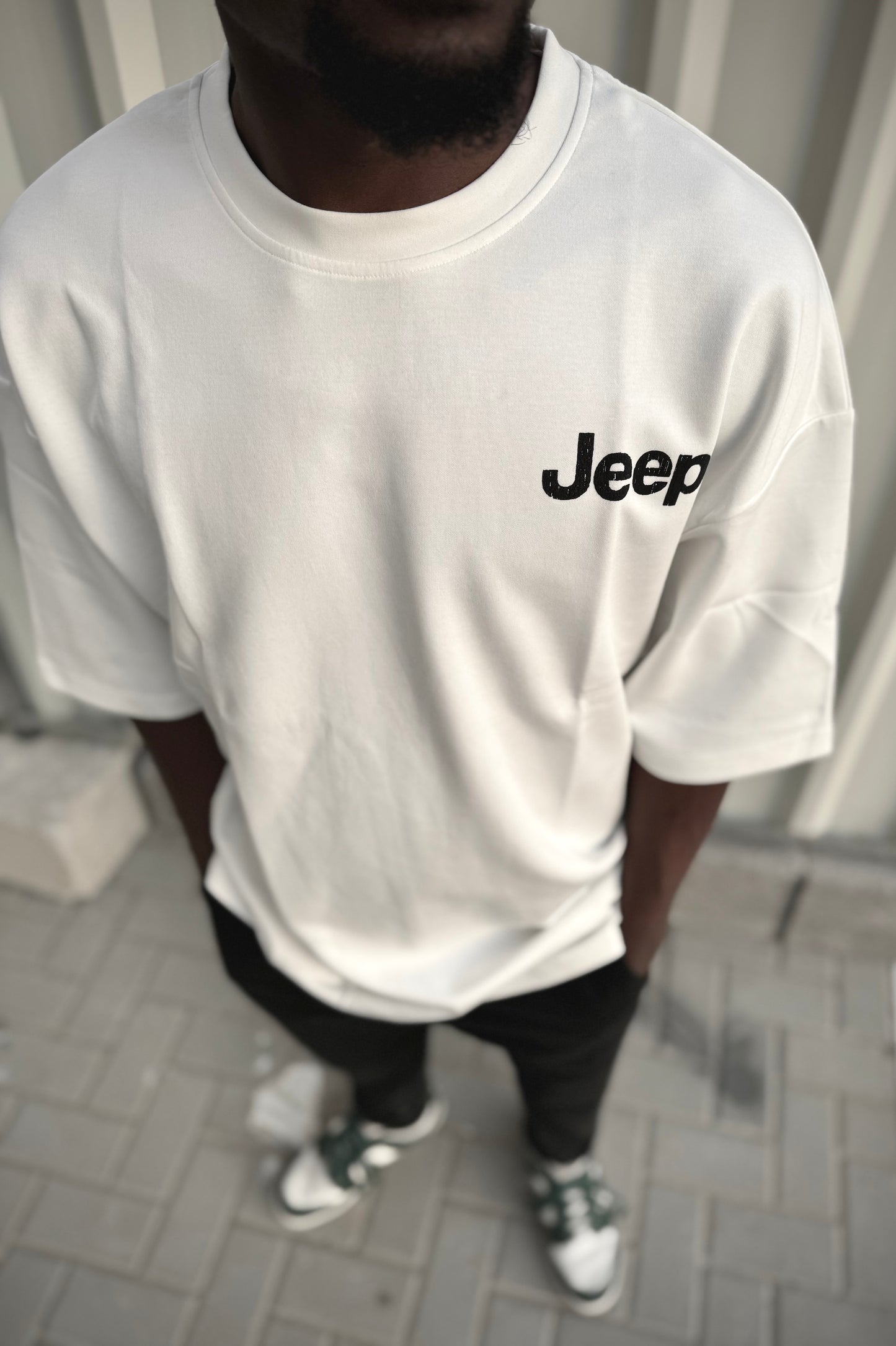 Jeep Printed Oversized Tshirt