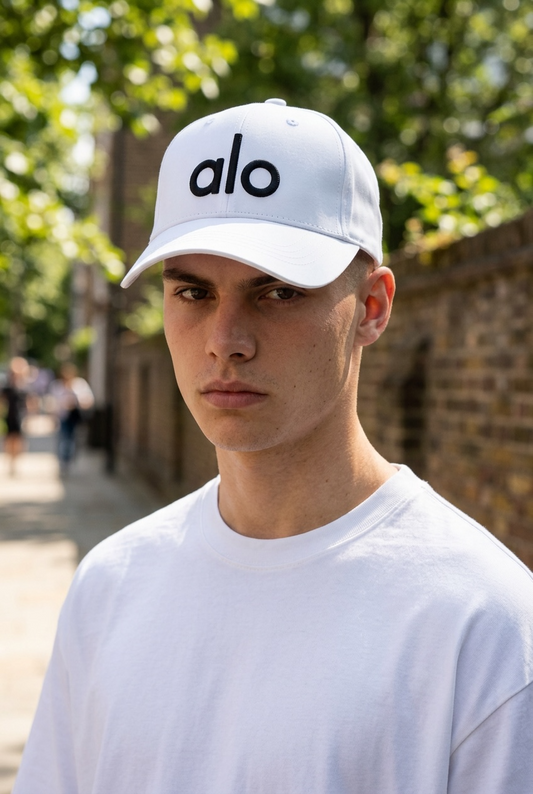 Alo Yoga Off-Duty Cap- White